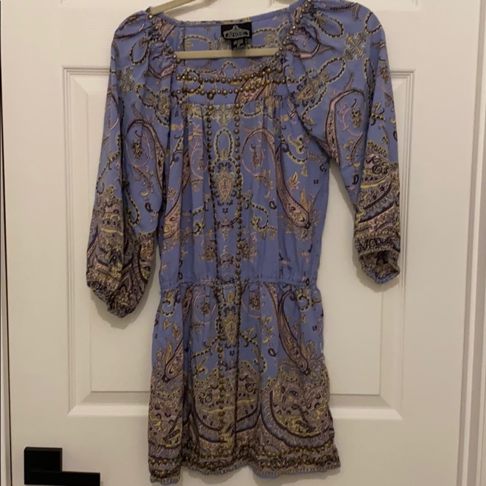 4/$20 Angie studded pattern dress or tunic